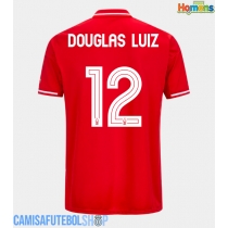 Camisa de time de futebol Nottingham Forest Douglas Luiz #12 Replicas 1º Equipamento 2025-26 Manga Curta
